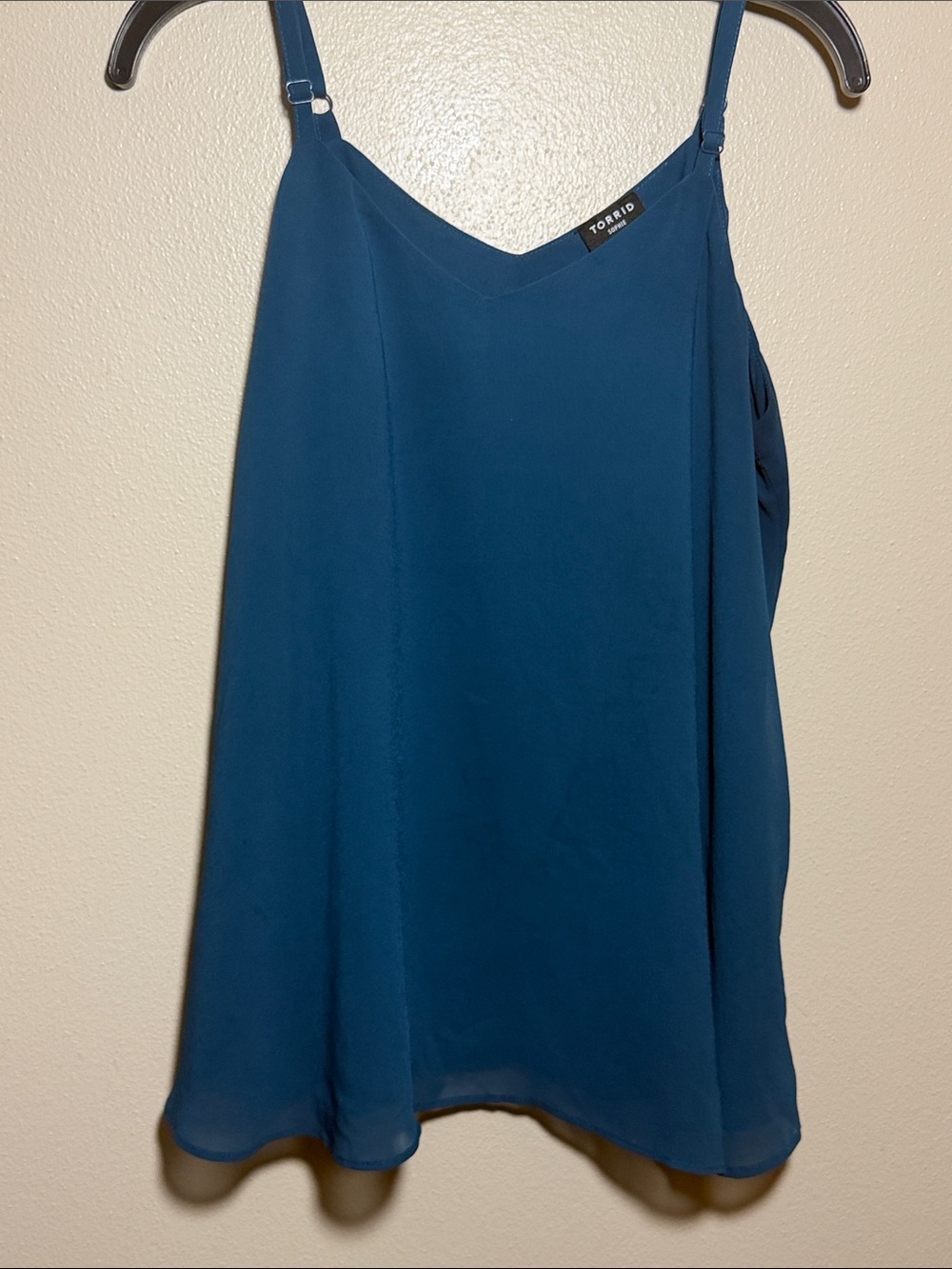 torrid Teal A-Line Slip Skirt